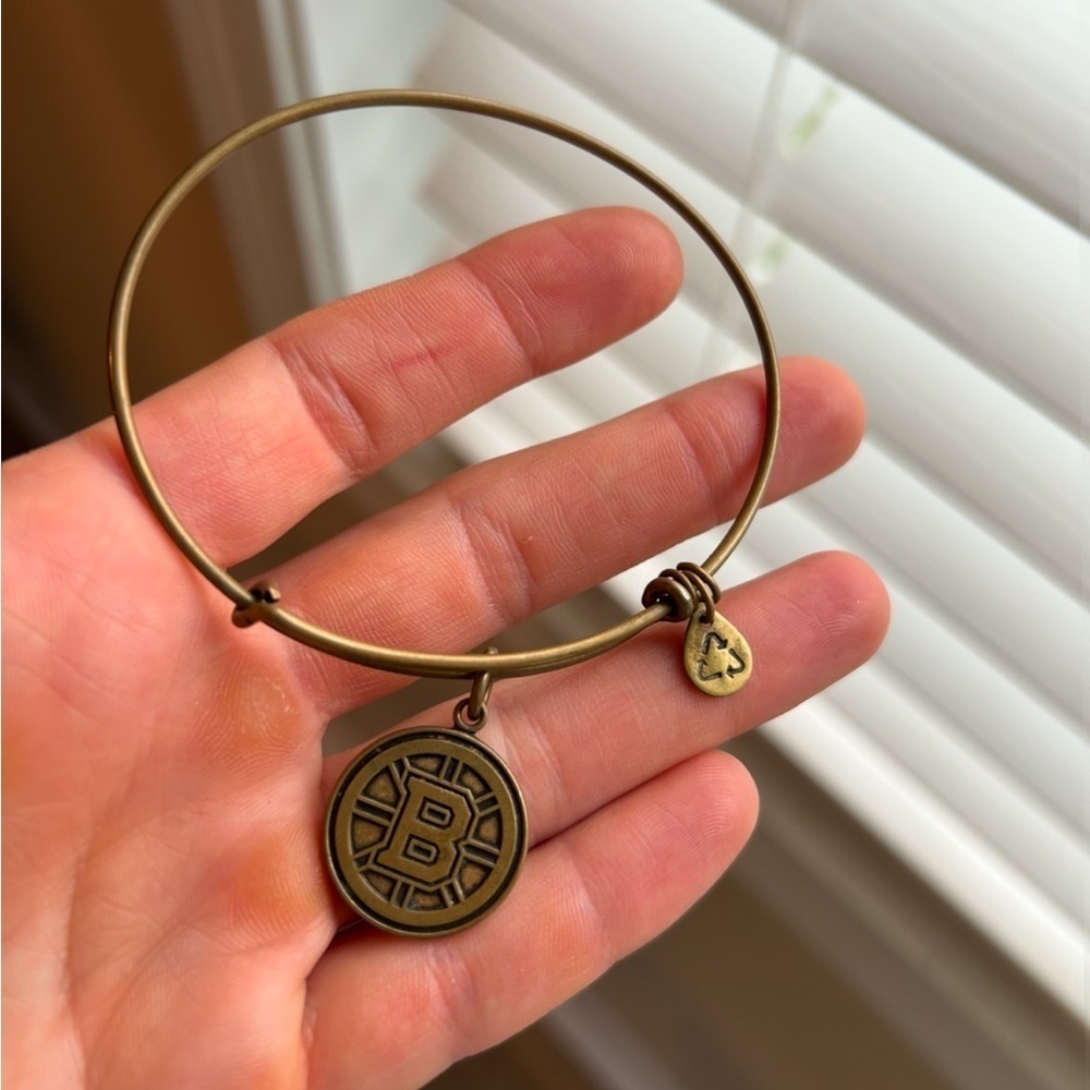 Gold Boston Bruins, Alex and Ani bracelet